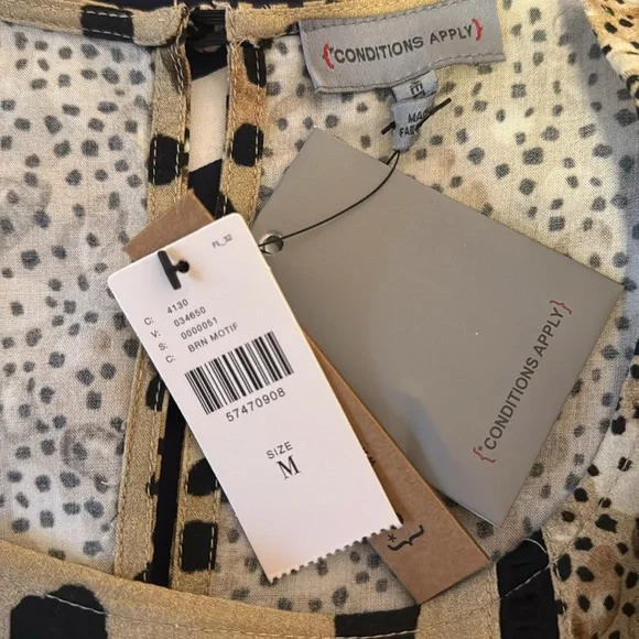 Anthropologie Miranda Tunic dress by Conditions Apply size Medium - Picture 7 of 8